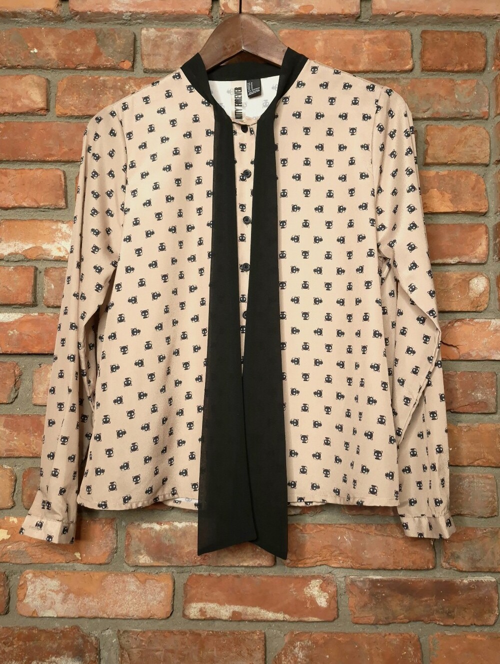 Hello Kitty Forever 21 x Sanrio Chococat Blouse Forever Bow Tie Kawaii 2012